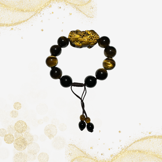 虎眼石貔貅手串 Tiger Eye Pixiu Bracelet