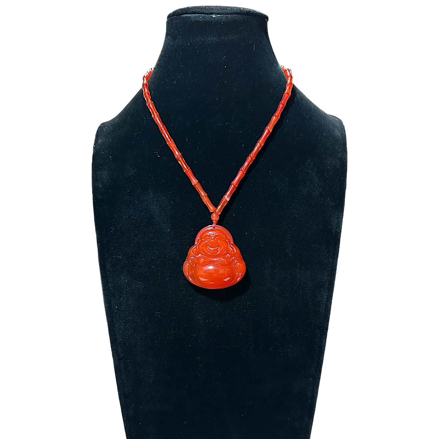 红玛瑙弥勒佛吊坠
Red Agate Maitreya Buddha Pendant