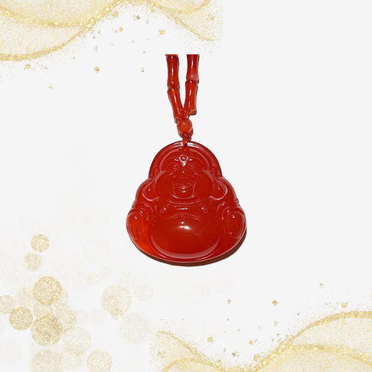 红玛瑙弥勒佛吊坠
Red Agate Maitreya Buddha Pendant