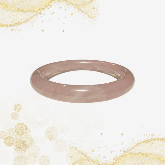 粉水晶手镯 Pink Crystal Bangle