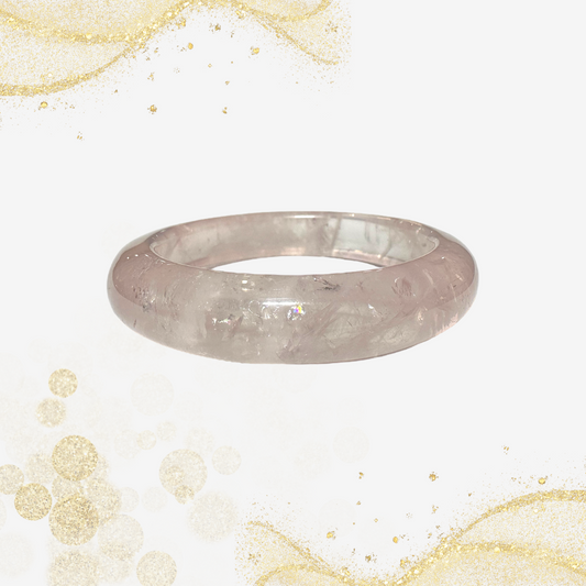 粉水晶手镯 Pink Crystal Bangle