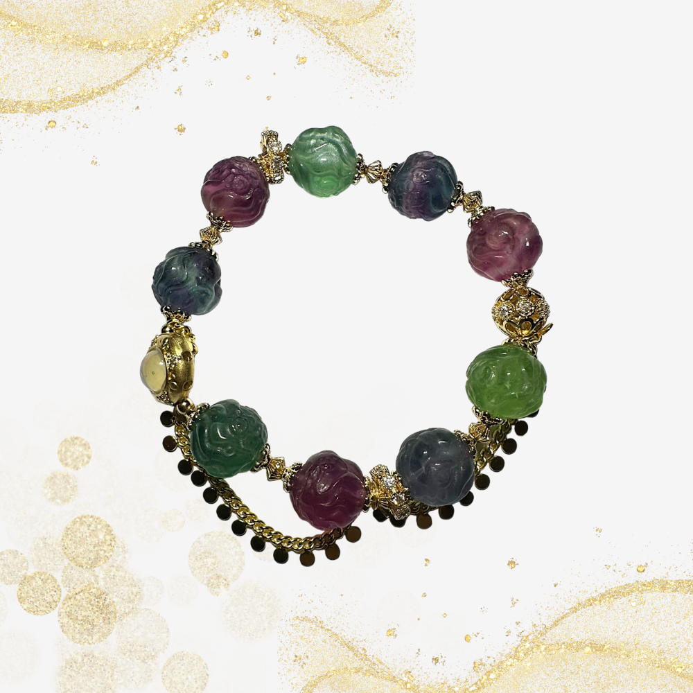 水晶狐仙手串 Crystal Fox Deity Bracelet