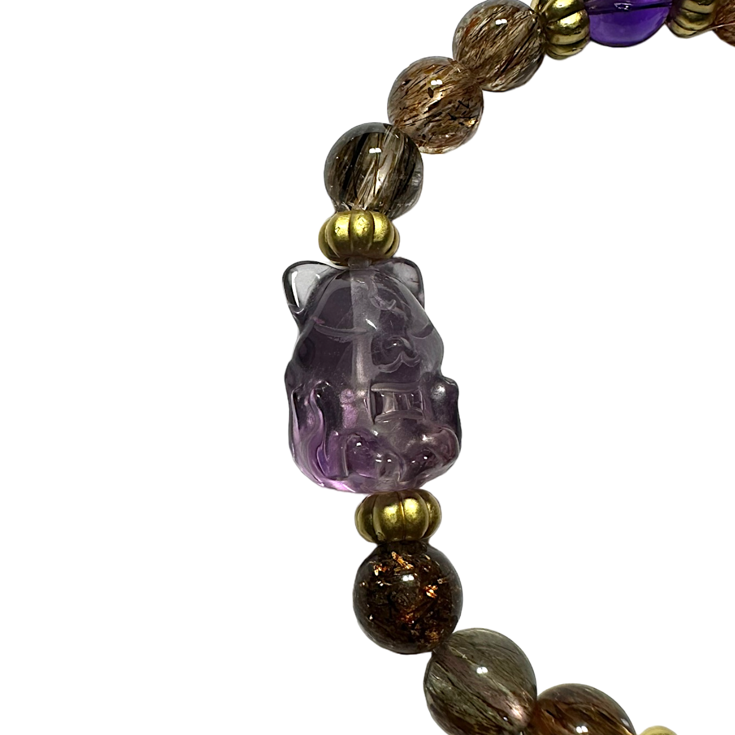 水晶狐仙手串 Crystal Fox Deity Bracelet