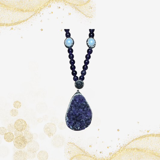 紫水晶吊坠 Purple Crystal Pendant