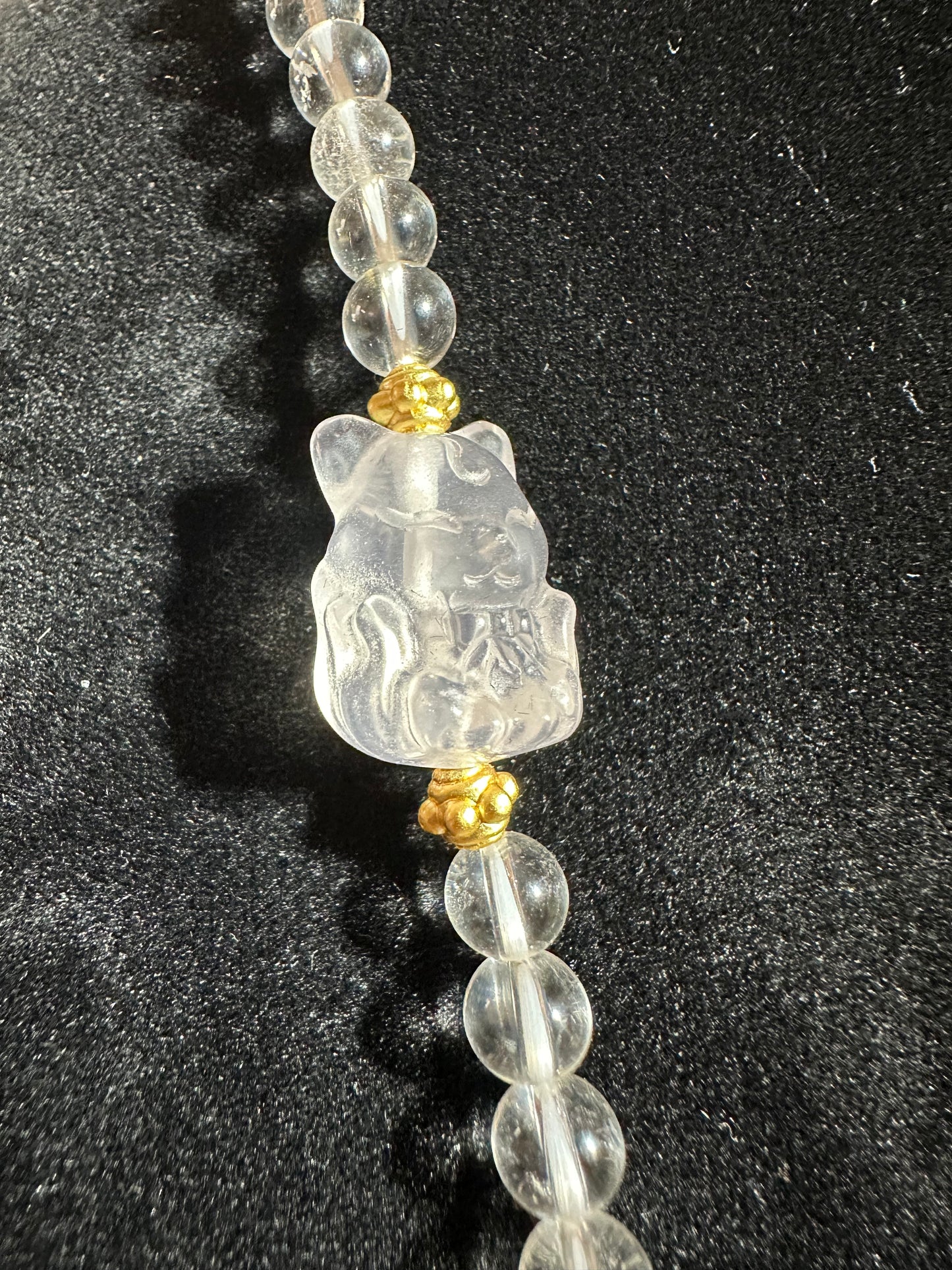 水晶狐仙项链
Crystal Fox Deity Necklace