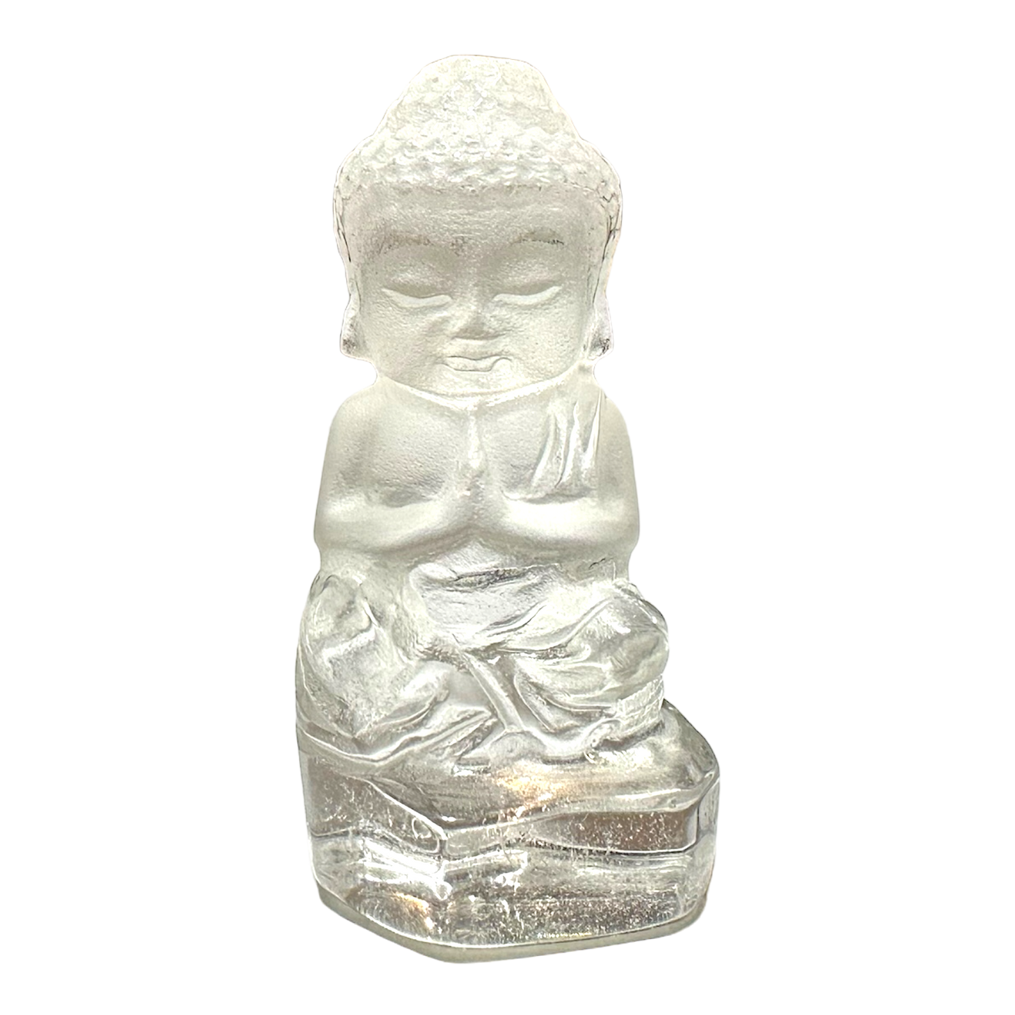 白水晶佛祖摆件 White Crystal Buddha