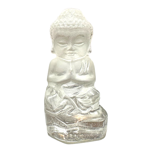 白水晶佛祖摆件 White Crystal Buddha