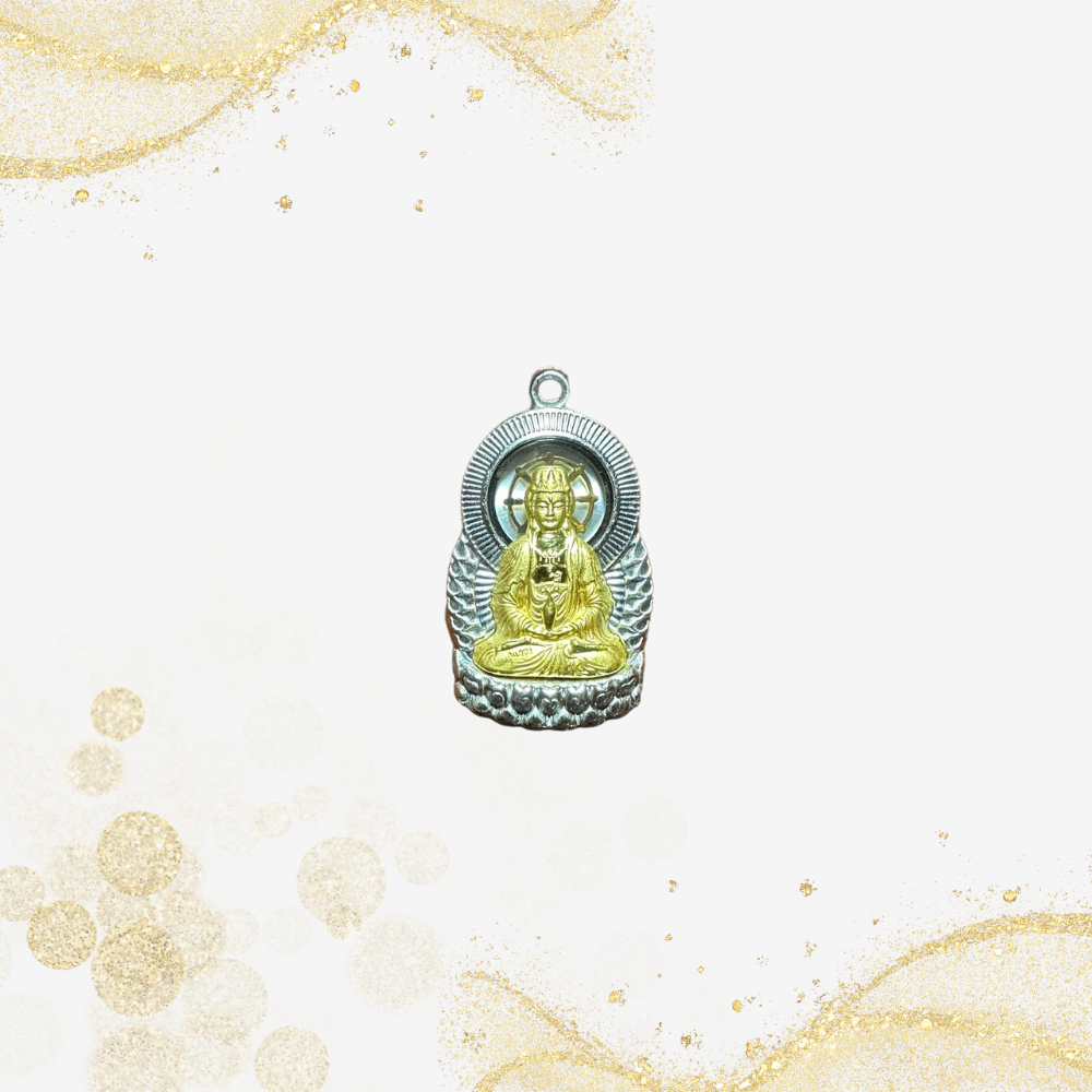 纯金观音吊坠
999 Gold Guan Yin Pendant