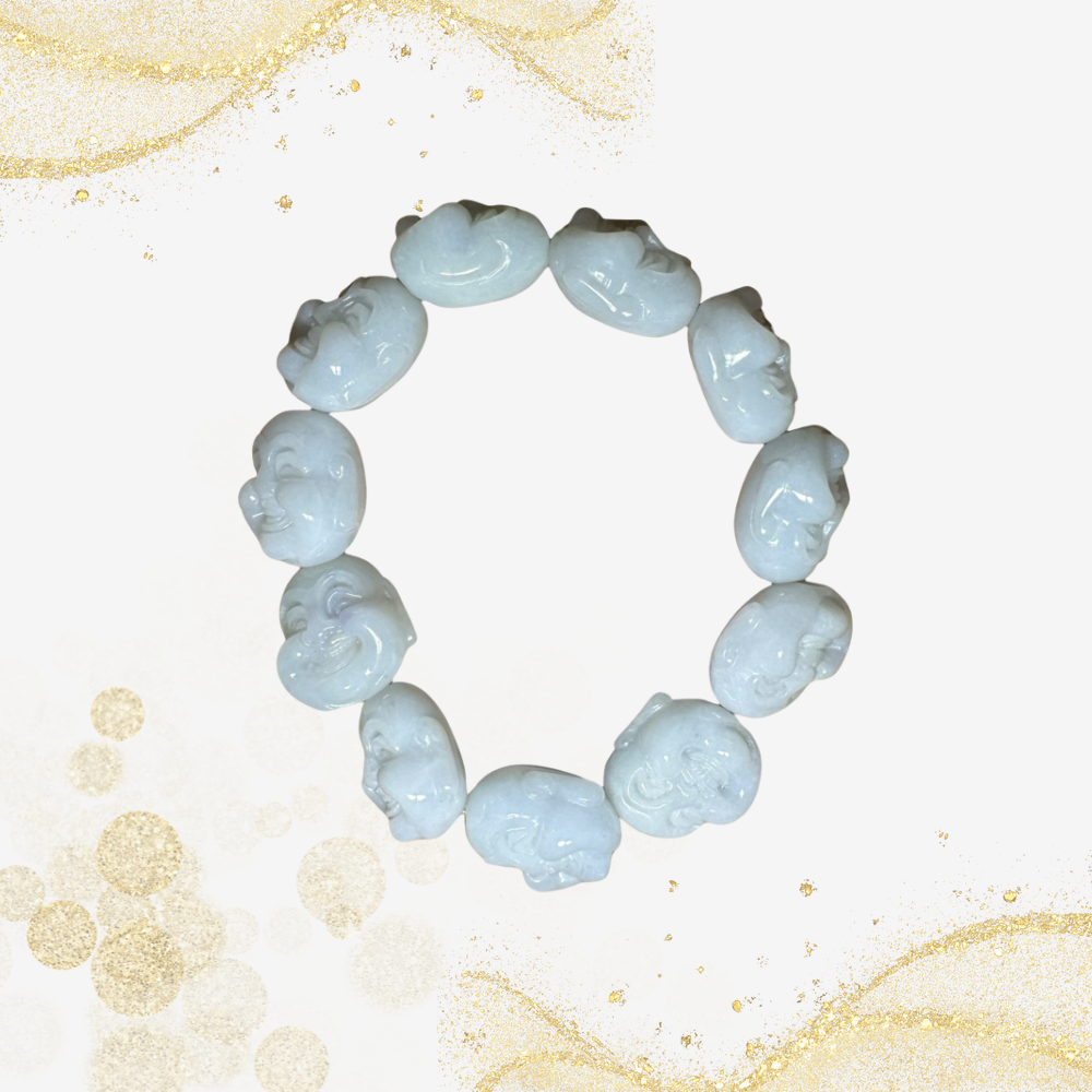 玉佛手串 Jade Buddha Bracelet