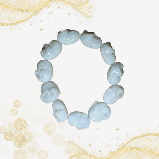 玉佛手串 Jade Buddha Bracelet