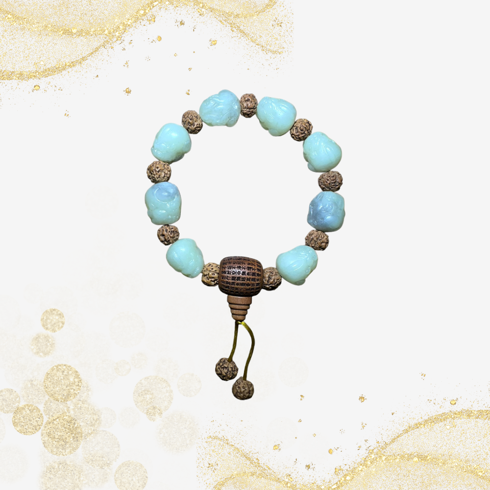 和田玉貔貅手串 Hetian Jade Pixiu Bracelet