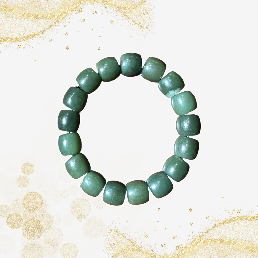 和田玉手串 Hetian Jade Beads Bracelet