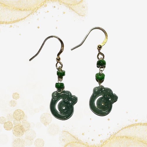 玉耳坠 Jade Earring