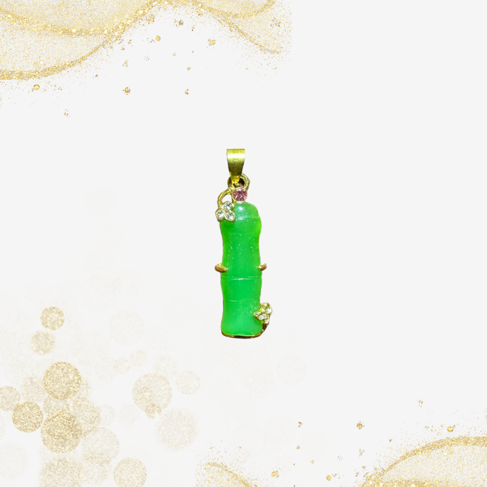 玉竹吊坠 Jade Bamboo Pendant