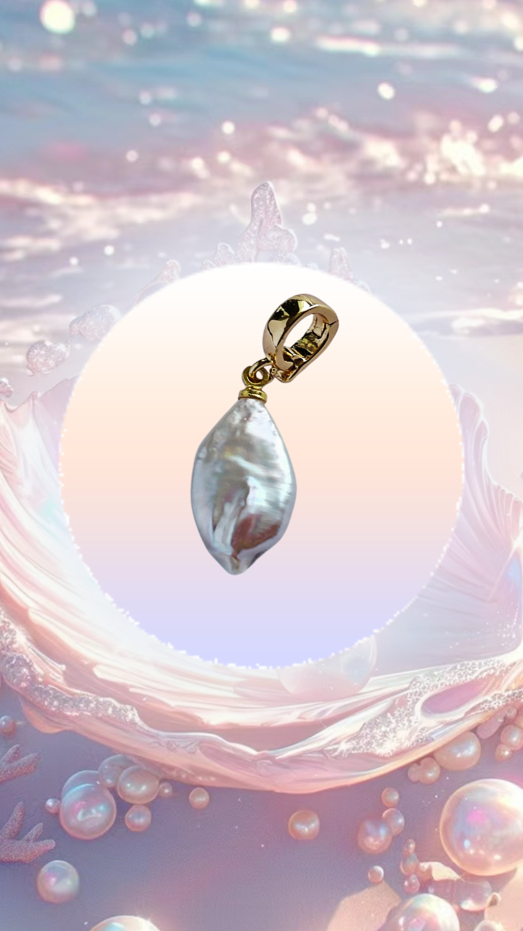 珍珠吊坠
Pearl Pendant